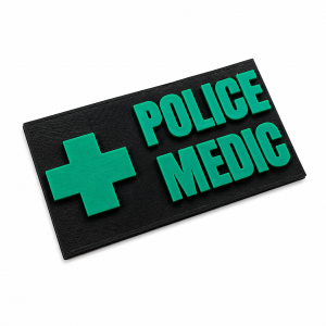 POLICE MEDIC VELCRO PATCH